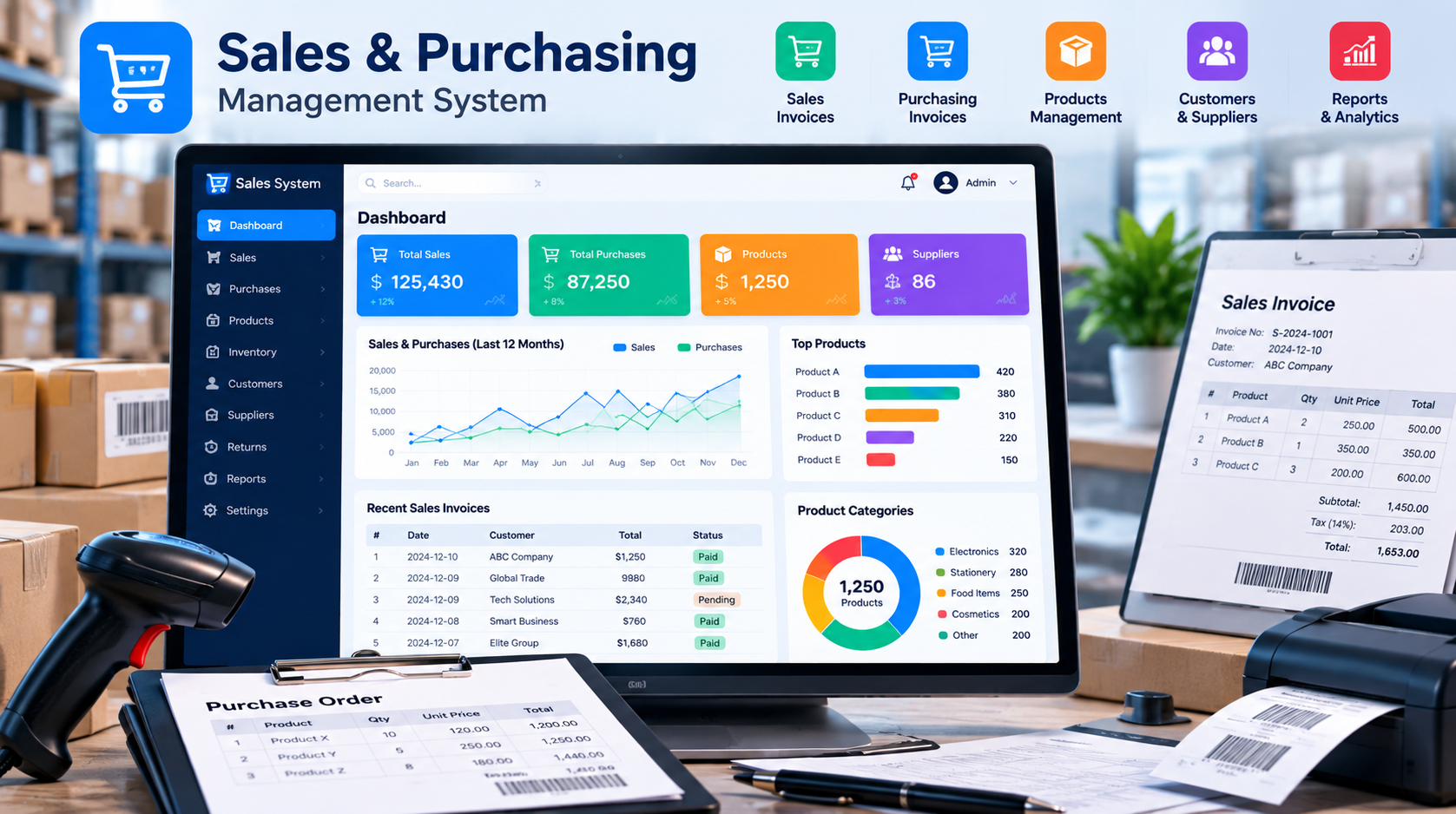 Sales & Purchasing System